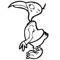 Vulture (Animals) coloring page #205315 to print and color