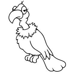 Vulture (Animals) coloring page #205320 to print and color