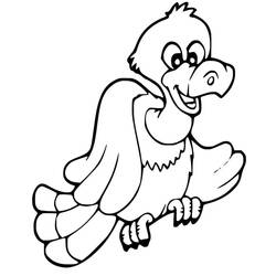 Vulture (Animals) coloring page #205327 to print and color