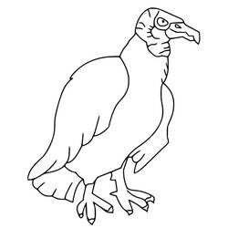 Vulture (Animals) coloring page #205336 to print and color