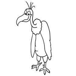 Vulture (Animals) coloring page #205345 to print and color