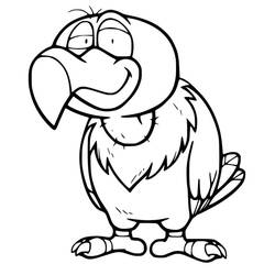 Vulture (Animals) coloring page #205347 to print and color