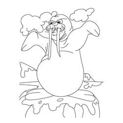 Coloring page: Walrus (Animals) #16656 - Free Printable Coloring Pages