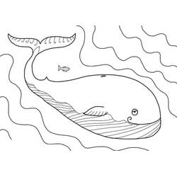 Whale (Animals) coloring page #184678 to print and color