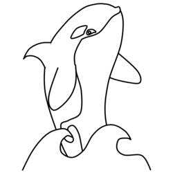 Coloring page: Whale (Animals) #870 - Printable coloring pages
