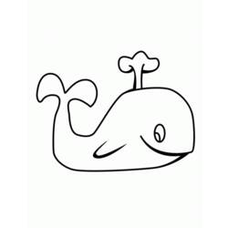 Coloring page: Whale (Animals) #873 - Printable coloring pages