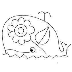 Coloring page: Whale (Animals) #877 - Free Printable Coloring Pages