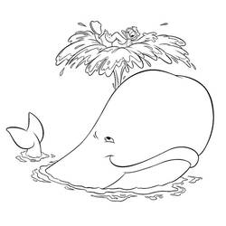 Coloring page: Whale (Animals) #878 - Printable coloring pages