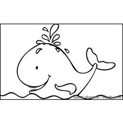 Coloring page: Whale (Animals) #897 - Printable coloring pages
