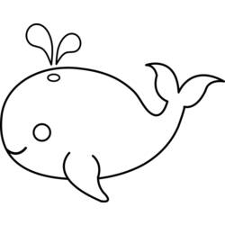 Coloring page: Whale (Animals) #914 - Free Printable Coloring Pages