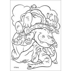 Coloring page: Wild / Jungle Animals (Animals) #21099 - Free Printable Coloring Pages