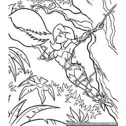 Coloring page: Wild / Jungle Animals (Animals) #21110 - Free Printable Coloring Pages
