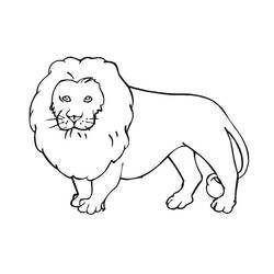 Coloring page: Wild / Jungle Animals (Animals) #21111 - Printable coloring pages