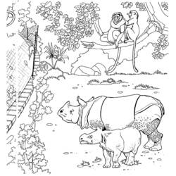 Coloring page: Wild / Jungle Animals (Animals) #21136 - Printable coloring pages