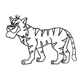 Coloring page: Wild / Jungle Animals (Animals) #21214 - Free Printable Coloring Pages