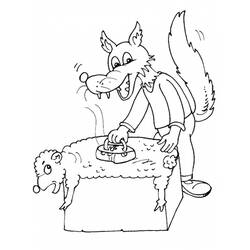 Coloring page: Wolf (Animals) #10476 - Free Printable Coloring Pages