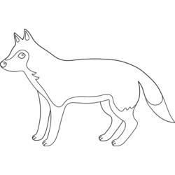 Coloring page: Wolf (Animals) #10498 - Free Printable Coloring Pages