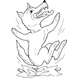Coloring page: Wolf (Animals) #10515 - Free Printable Coloring Pages