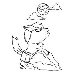 Coloring page: Wolf (Animals) #10566 - Free Printable Coloring Pages
