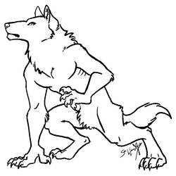 Coloring page: Wolf (Animals) #10570 - Free Printable Coloring Pages