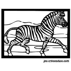 Coloring page: Zebra (Animals) #13052 - Free Printable Coloring Pages