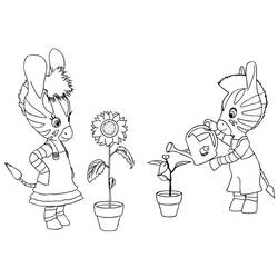 Coloring page: Zebra (Animals) #13063 - Free Printable Coloring Pages