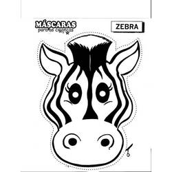 Coloring page: Zebra (Animals) #13125 - Free Printable Coloring Pages