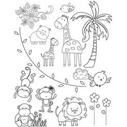 Coloring page: Zoo (Animals) #12675 - Free Printable Coloring Pages