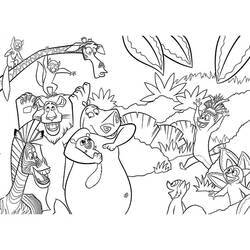 Coloring page: Zoo (Animals) #12676 - Printable coloring pages