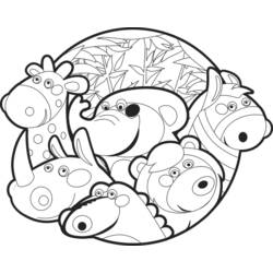 Coloring page: Zoo (Animals) #12687 - Free Printable Coloring Pages