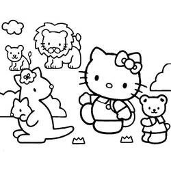 Coloring page: Zoo (Animals) #12711 - Free Printable Coloring Pages