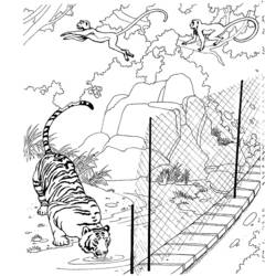 Coloring page: Zoo (Animals) #12712 - Free Printable Coloring Pages