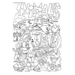 Coloring page: Zoo (Animals) #12740 - Printable coloring pages