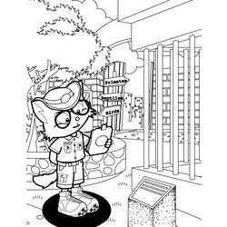 Coloring page: Zoo (Animals) #12852 - Free Printable Coloring Pages