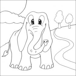 Coloring page: Zoo (Animals) #12857 - Free Printable Coloring Pages