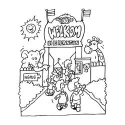 Zoo (Animals) coloring page #201732 to print and color