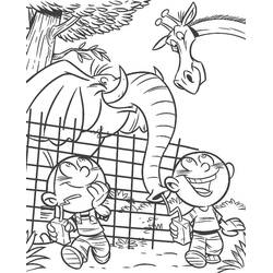 Zoo (Animals) coloring page #201759 to print and color