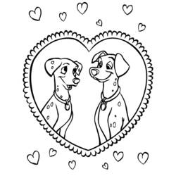 Coloring page: 101 Dalmatians (Animation Movies) #129163 - Printable coloring pages