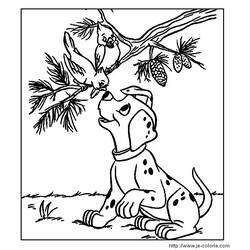 Coloring page: 101 Dalmatians (Animation Movies) #129166 - Free Printable Coloring Pages