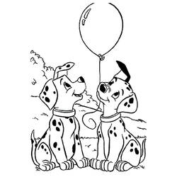 Coloring page: 101 Dalmatians (Animation Movies) #129167 - Printable coloring pages