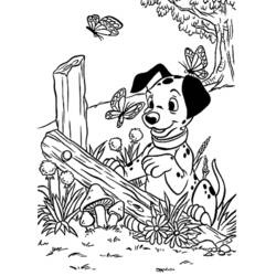 Coloring page: 101 Dalmatians (Animation Movies) #129168 - Free Printable Coloring Pages