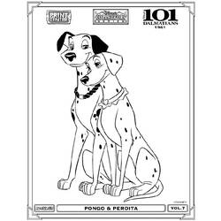 Coloring page: 101 Dalmatians (Animation Movies) #129178 - Free Printable Coloring Pages