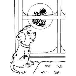 Coloring page: 101 Dalmatians (Animation Movies) #129202 - Free Printable Coloring Pages
