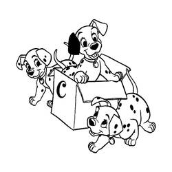 Coloring page: 101 Dalmatians (Animation Movies) #129203 - Free Printable Coloring Pages