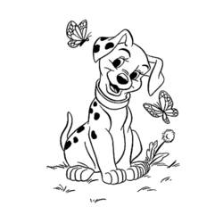 Coloring page: 101 Dalmatians (Animation Movies) #129211 - Free Printable Coloring Pages