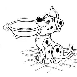 Coloring page: 101 Dalmatians (Animation Movies) #129214 - Printable coloring pages