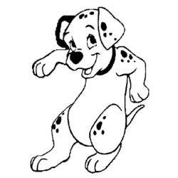 Coloring page: 101 Dalmatians (Animation Movies) #129226 - Printable coloring pages