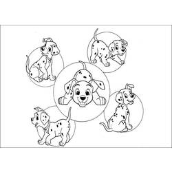 Coloring page: 101 Dalmatians (Animation Movies) #129234 - Free Printable Coloring Pages