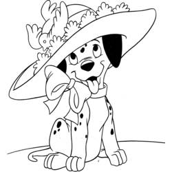Coloring page: 101 Dalmatians (Animation Movies) #129235 - Printable coloring pages