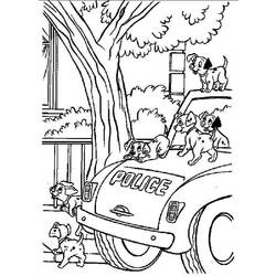 Coloring page: 101 Dalmatians (Animation Movies) #129242 - Free Printable Coloring Pages